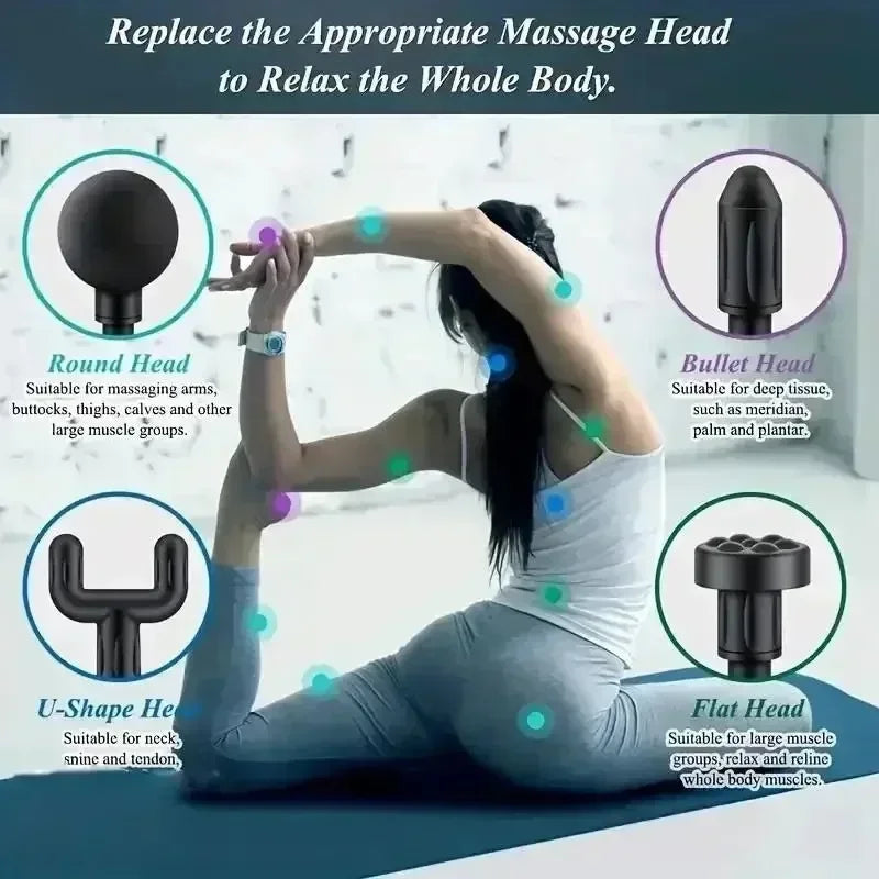 Mini Massageador Elétrico Portátil -  PowerRelax Mini