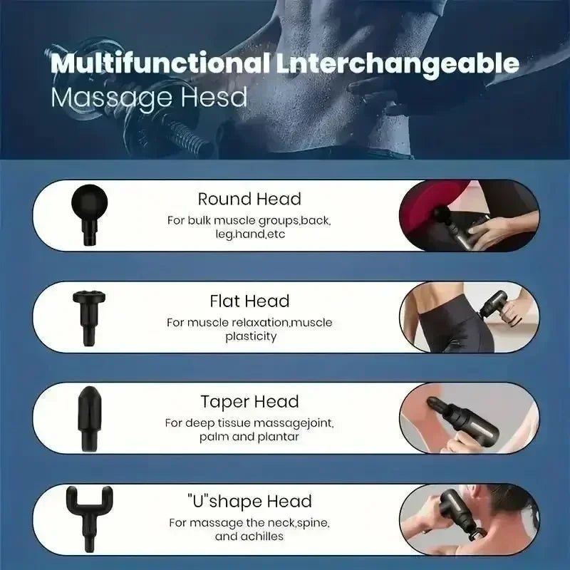 Mini Massageador Elétrico Portátil -  PowerRelax Mini