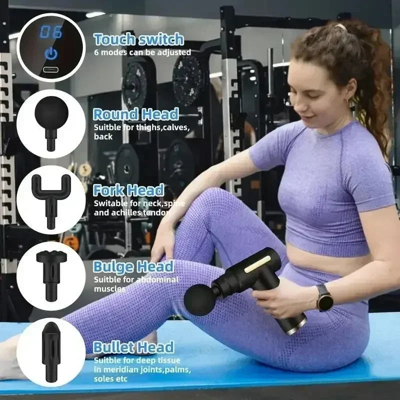 Mini Massageador Elétrico Portátil -  PowerRelax Mini
